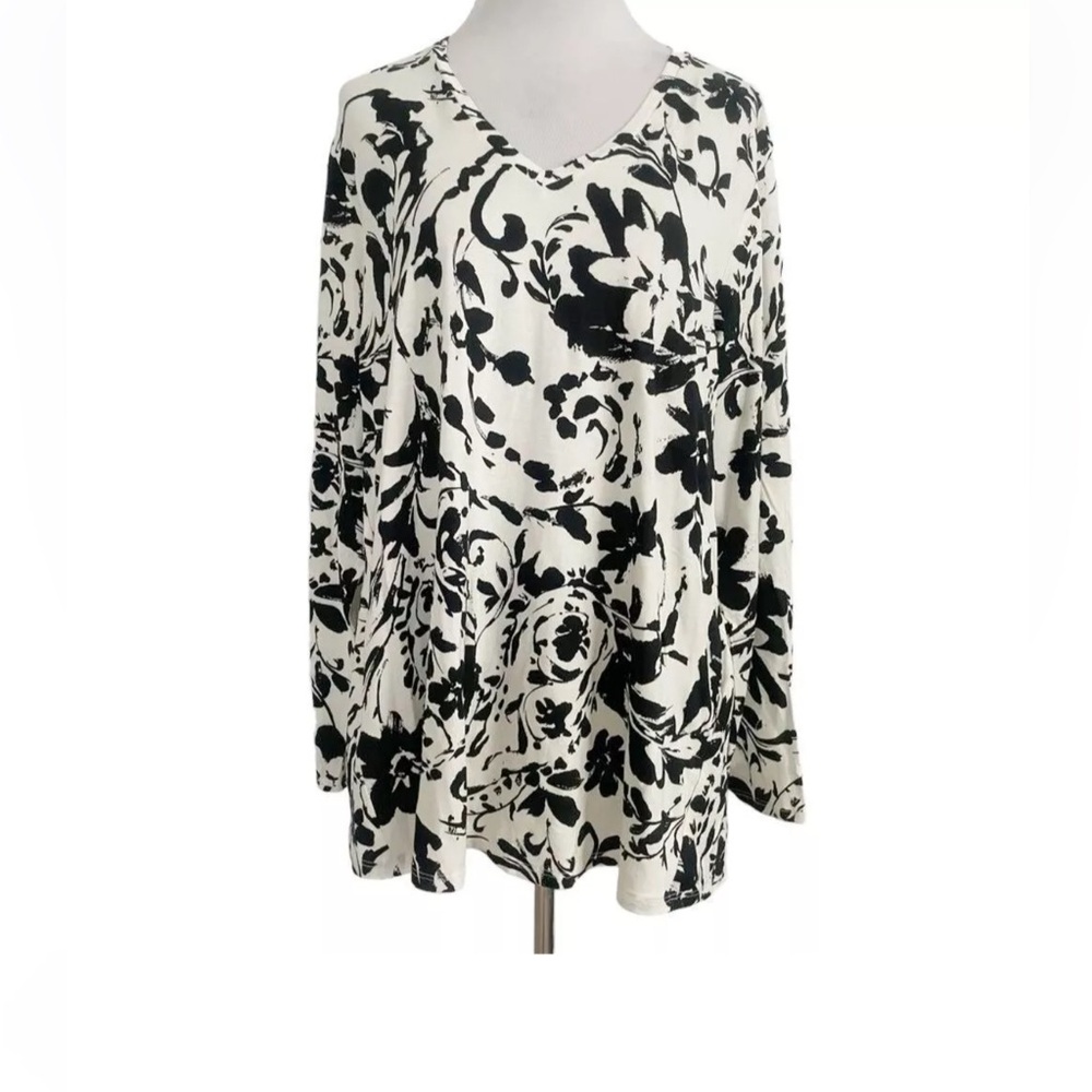 WynneLayers Size XL Top Blouse Tunic Long Sleeve